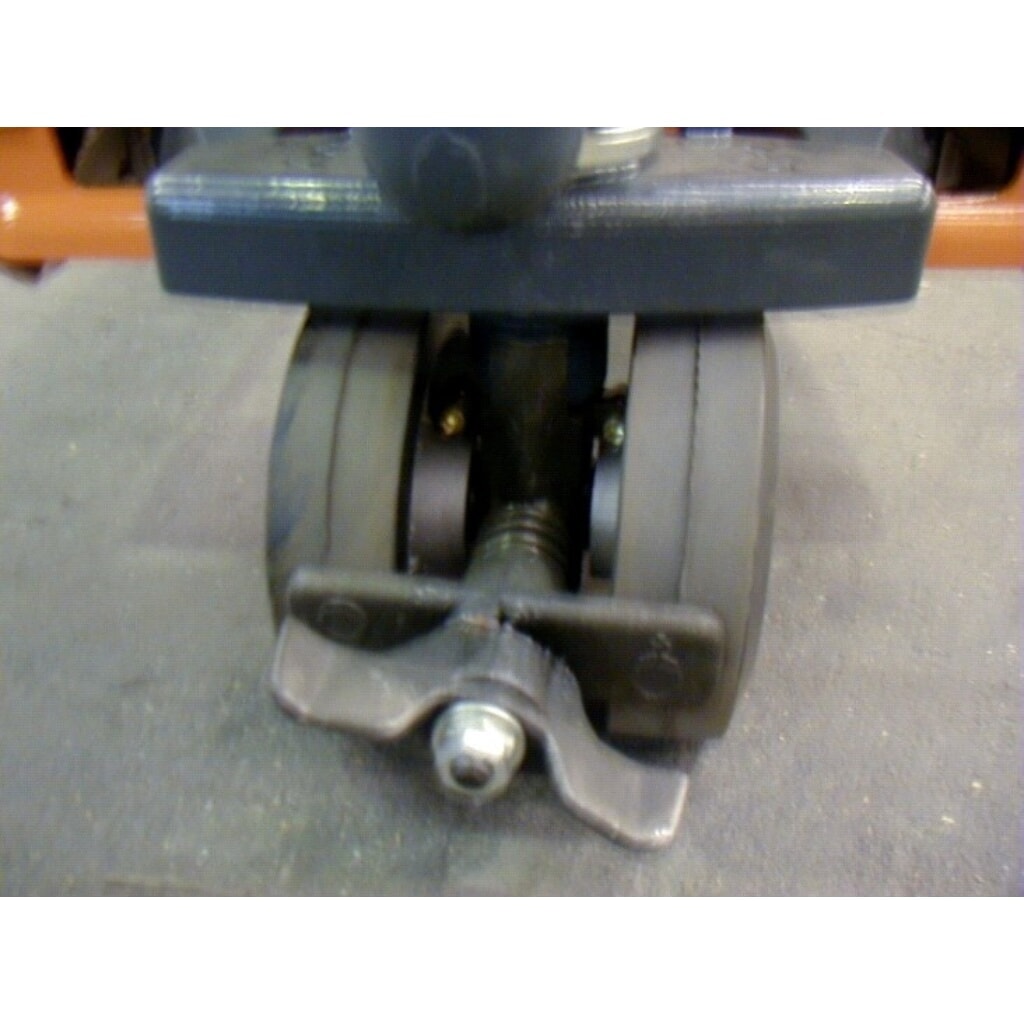 Frein de stationnement pour transpalette manuel AM 22 + AMW 22 + AMW 22p, pour roues directrices à bandage plein N° de l'image du produit 3 : Frein de stationnement pour transpalette manuel AM 22 + AMW 22 + AMW 22p, pour roues directrices à bandage plein