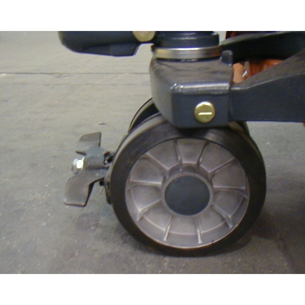 N° de l'image du produit 4 : Frein de stationnement pour transpalette manuel AM 22 + AMW 22 + AMW 22p, pour roues directrices à bandage plein