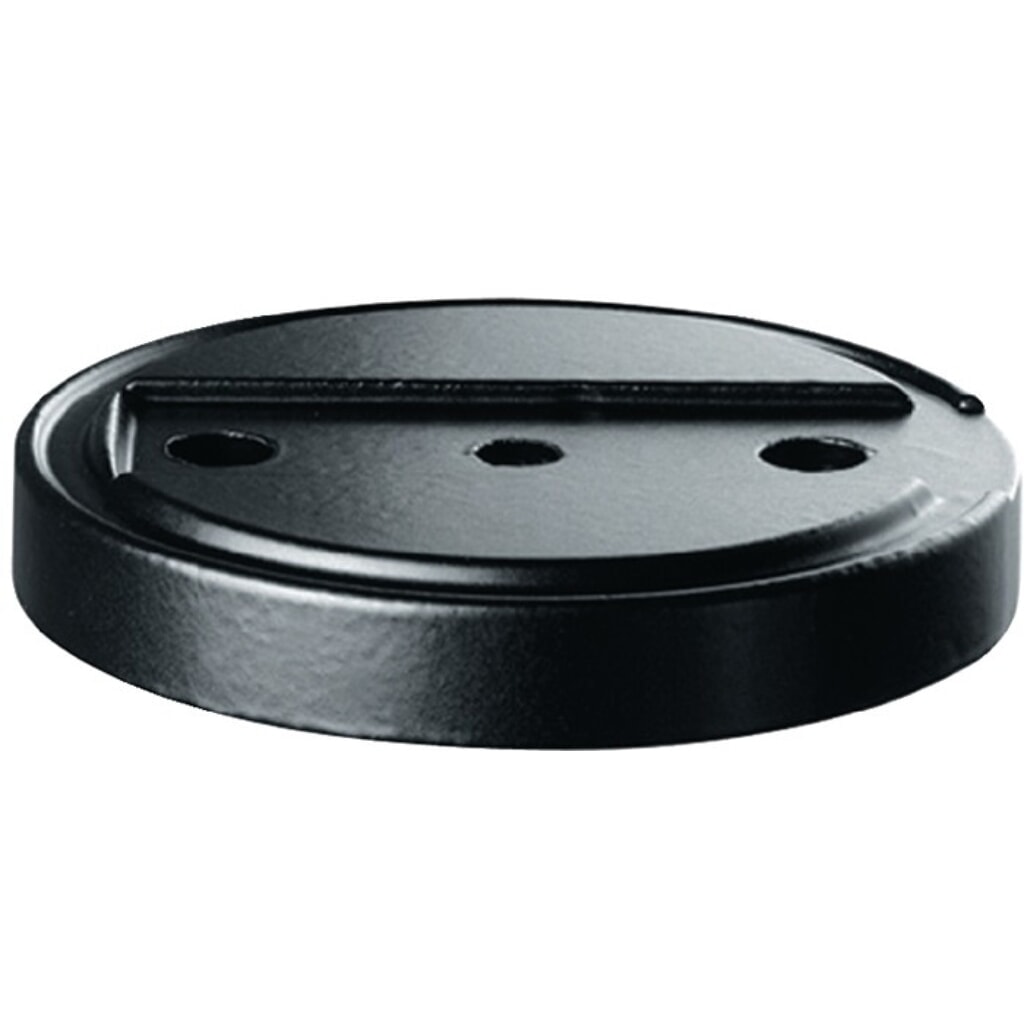 FSB Unterlage, Ø 75 mm Höhe 10 mm, Aluminium schwarz, f. Art. 3316 002 015/3316 002 016 Illustration du produit: FSB Unterlage, Ø 75 mm Höhe 10 mm, Aluminium schwarz, f. Art. 3316 002 015/3316 002 016