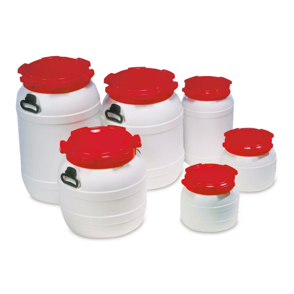 Fût à large ouverture en PE, 6 litres Illustration du produit: Fût à large ouverture en PE, 6 litres