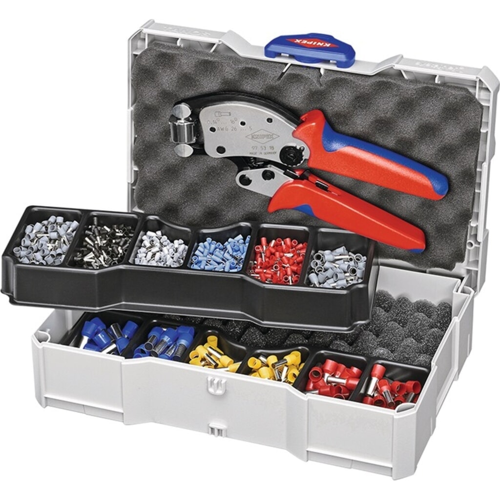 Assortiment d'embouts de câble Twistor16 1191 pièces 0,5-16 mm² dans Systainer K Illustration du produit: Assortiment d'embouts de câble Twistor16 1191 pièces 0,5-16 mm² dans Systainer K