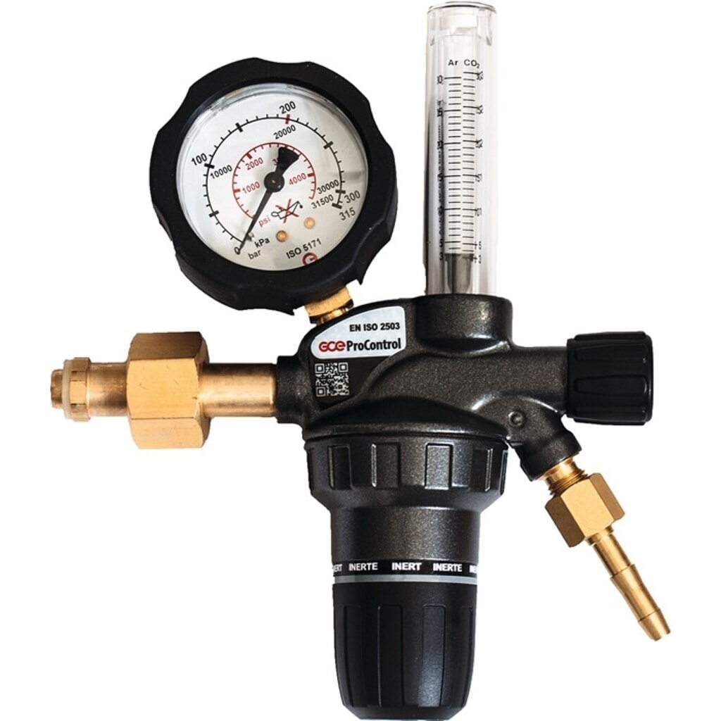 Illustration du produit: GCE RHÖNA Flaschendruckminderer ProControl® Flowmeter, 200 bar 1-stufig, Argon / CO₂, 30 l/min