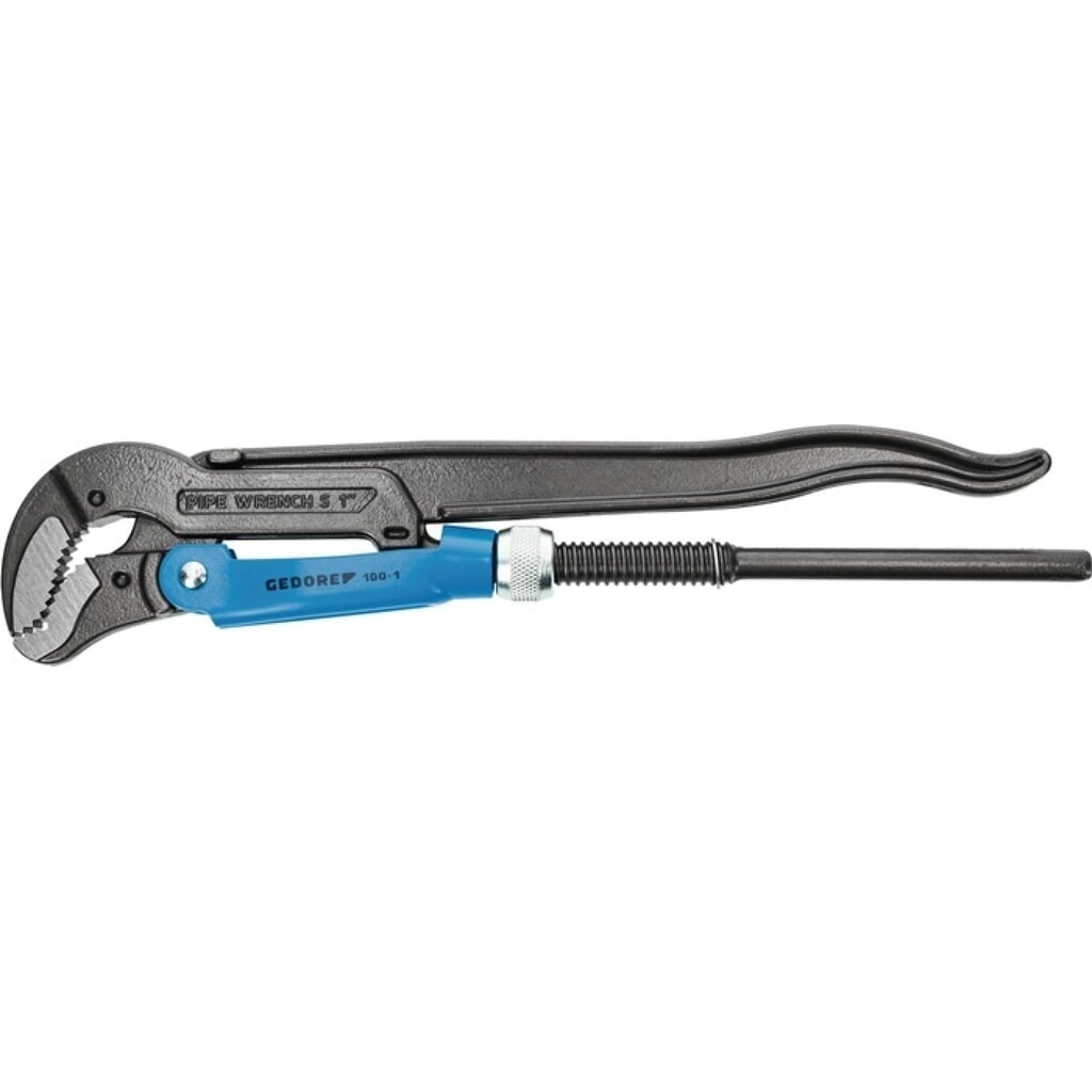 Illustration du produit: GEDORE Eckrohrzange Eck-Schwede-snap®, für Rohre 3 ″, Gesamtlänge 630 mm Spannweite 110 mm