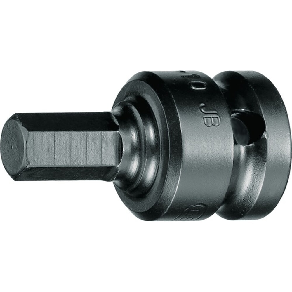 Illustration du produit: GEDORE Kraftschrauber-Steckschlüssel-Einsatz IN K 19, 1/2 ″, Schlüsselweite 5 mm Länge 44 mm