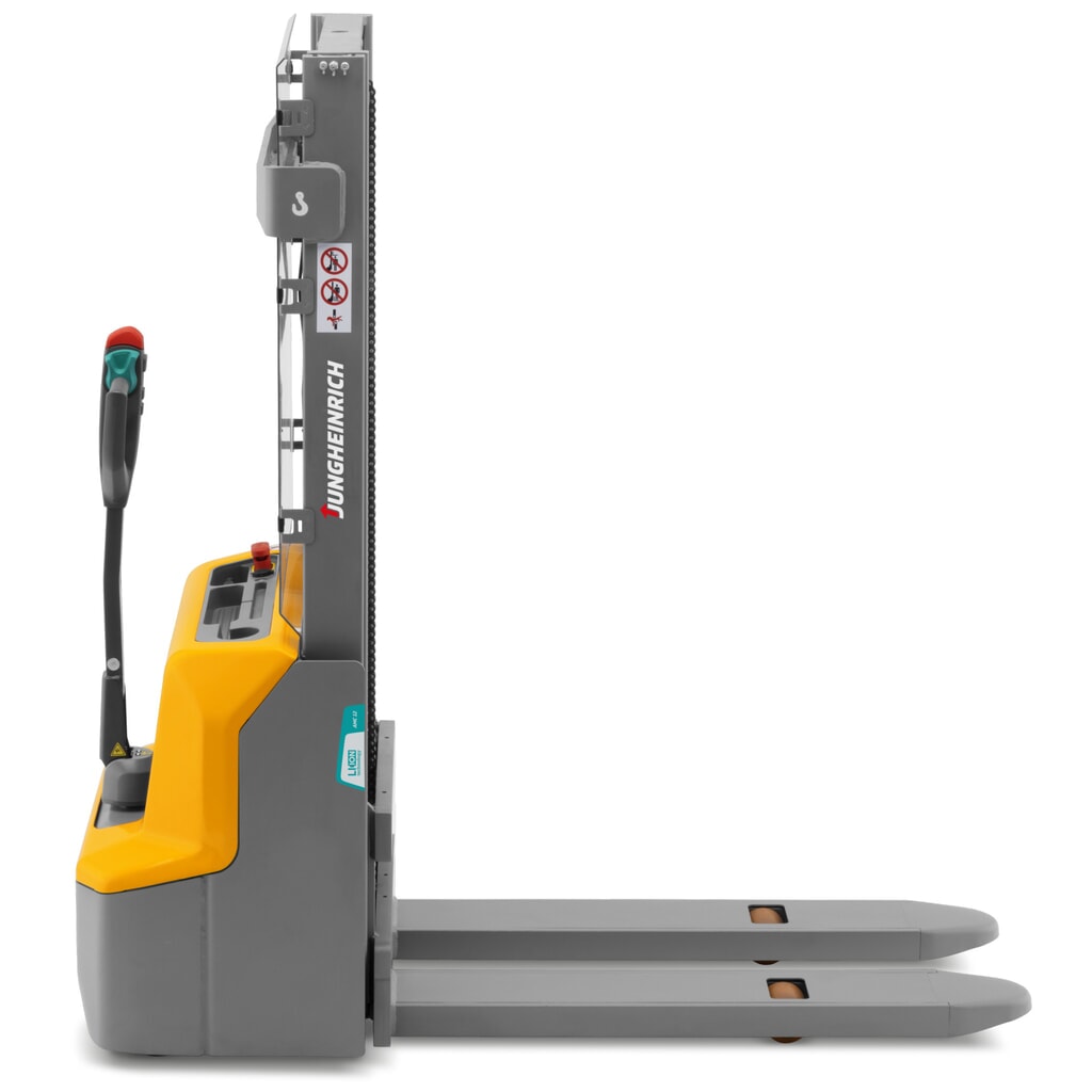 Gerbeur électrique Jungheinrich AMC 12, mât télescopique double, hauteur de levée 2 900 mm, capacité de charge 1 200 kg (CH) N° de l'image du produit 6 : Gerbeur électrique Jungheinrich AMC 12, mât télescopique double, hauteur de levée 2 900 mm, capacité de charge 1 200 kg (CH)