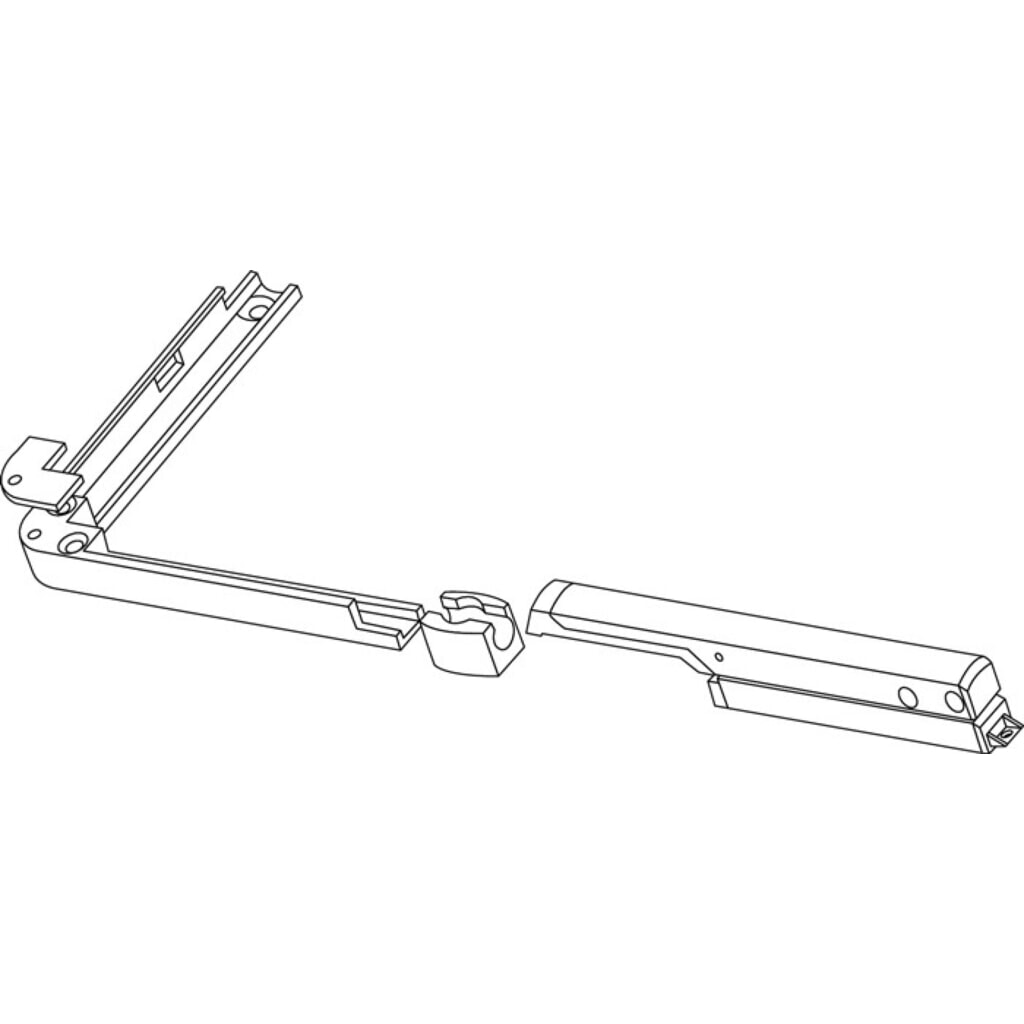 Illustration du produit: GEZE Handhebel, silber