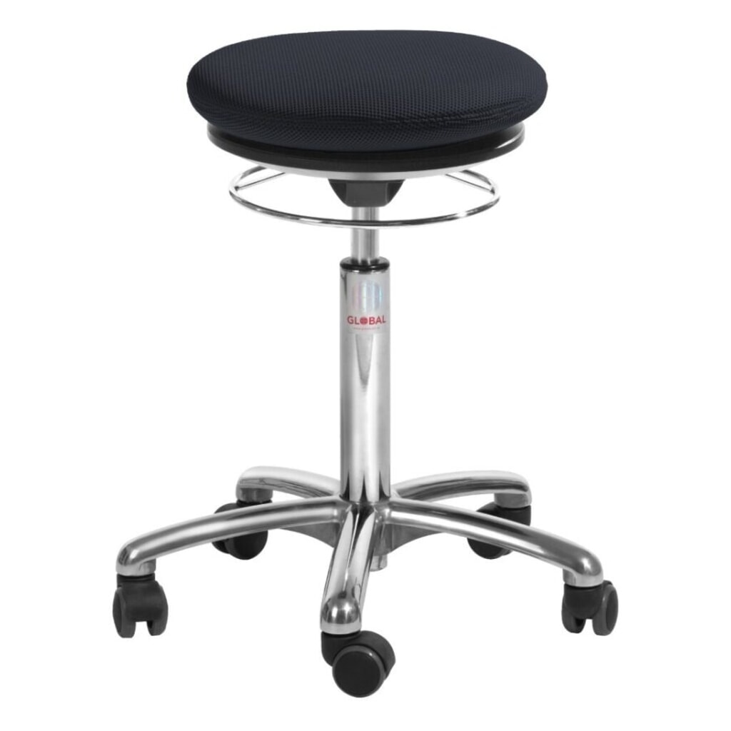 Global Stole A/S Tabouret Pilates, tissu 3D, hauteur d’assise comprise entre 540 et 730 mm, noir Illustration du produit: Global Stole A/S Tabouret Pilates, tissu 3D, hauteur d’assise comprise entre 540 et 730 mm, noir