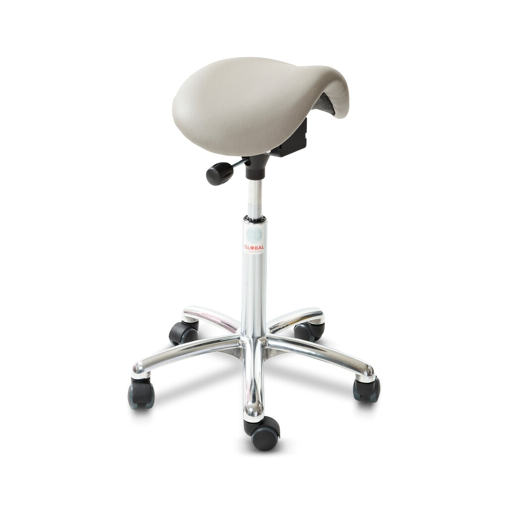 Global Stole A/S Tabouret-selle Mini, gris Illustration du produit: Global Stole A/S Tabouret-selle Mini, gris