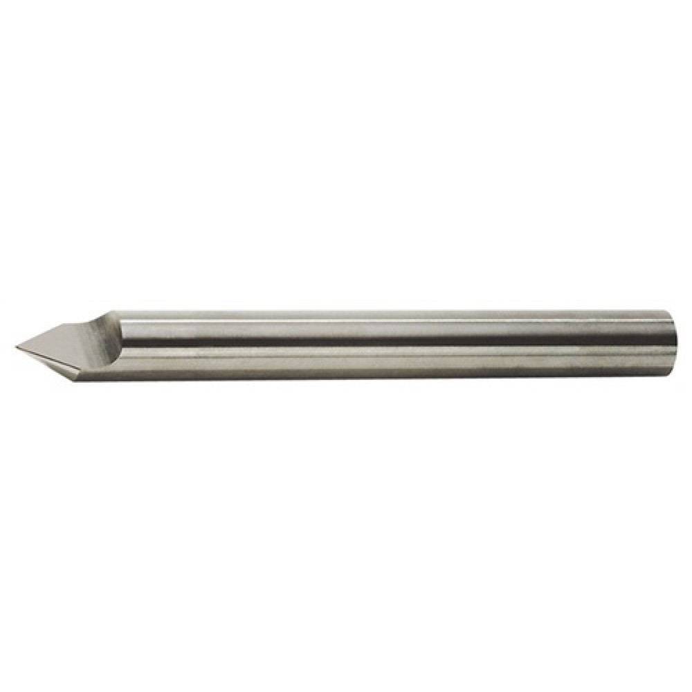Illustration du produit: Fraise à graver profilé D D. 10 mm carbure monobloc Longueur totale 75 mm WERNER