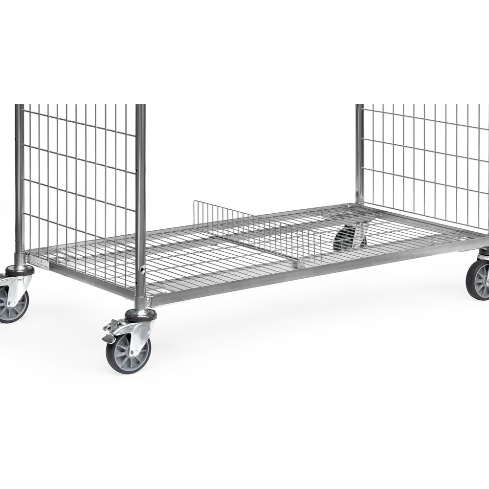 Illustration du produit: Grille de séparation pour châssis mobile pour chariot de chariot de préparation de commandes fetra®, largeur 610 mm