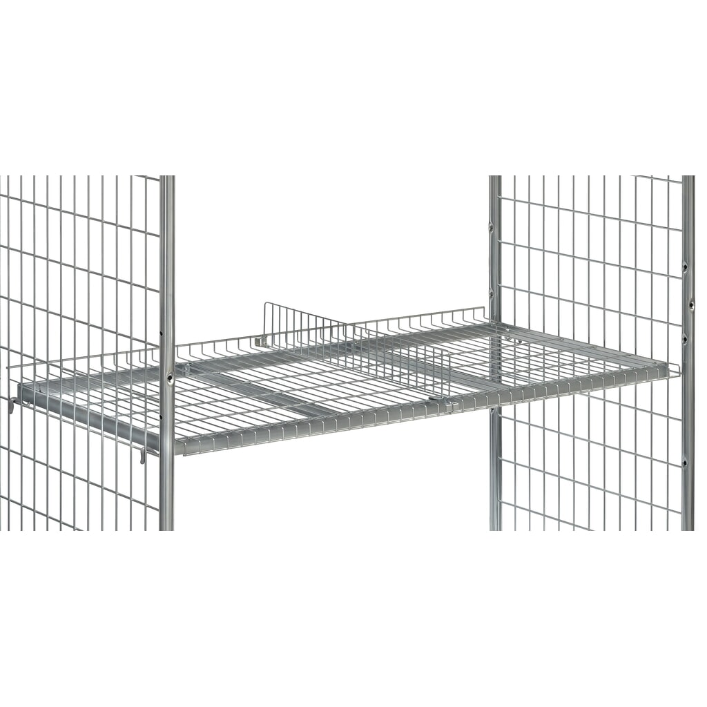 Grille de séparation pour fond grillagé pour chariot de préparation de commandes fetra®, largeur 510 mm N° de l'image du produit 1 : Grille de séparation pour fond grillagé pour chariot de préparation de commandes fetra®, largeur 510 mm