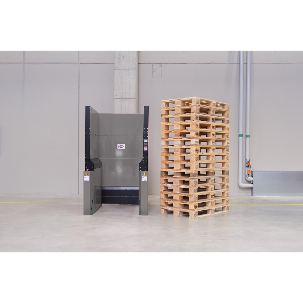 Magasin à palettes Hagenauer+Denk PalServer Universal, 15 palettes, BxL 1000 x 1200 mm, acier inoxydable N° de l'image du produit 4 : Magasin à palettes Hagenauer+Denk PalServer Universal, 15 palettes, BxL 1000 x 1200 mm, acier inoxydable