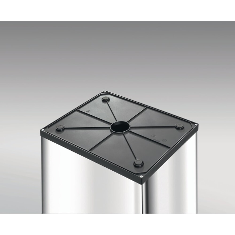 N° de l'image du produit 3 : Hailo Abfallbehälter, 52 l schwarz, H763xB339xT260mm