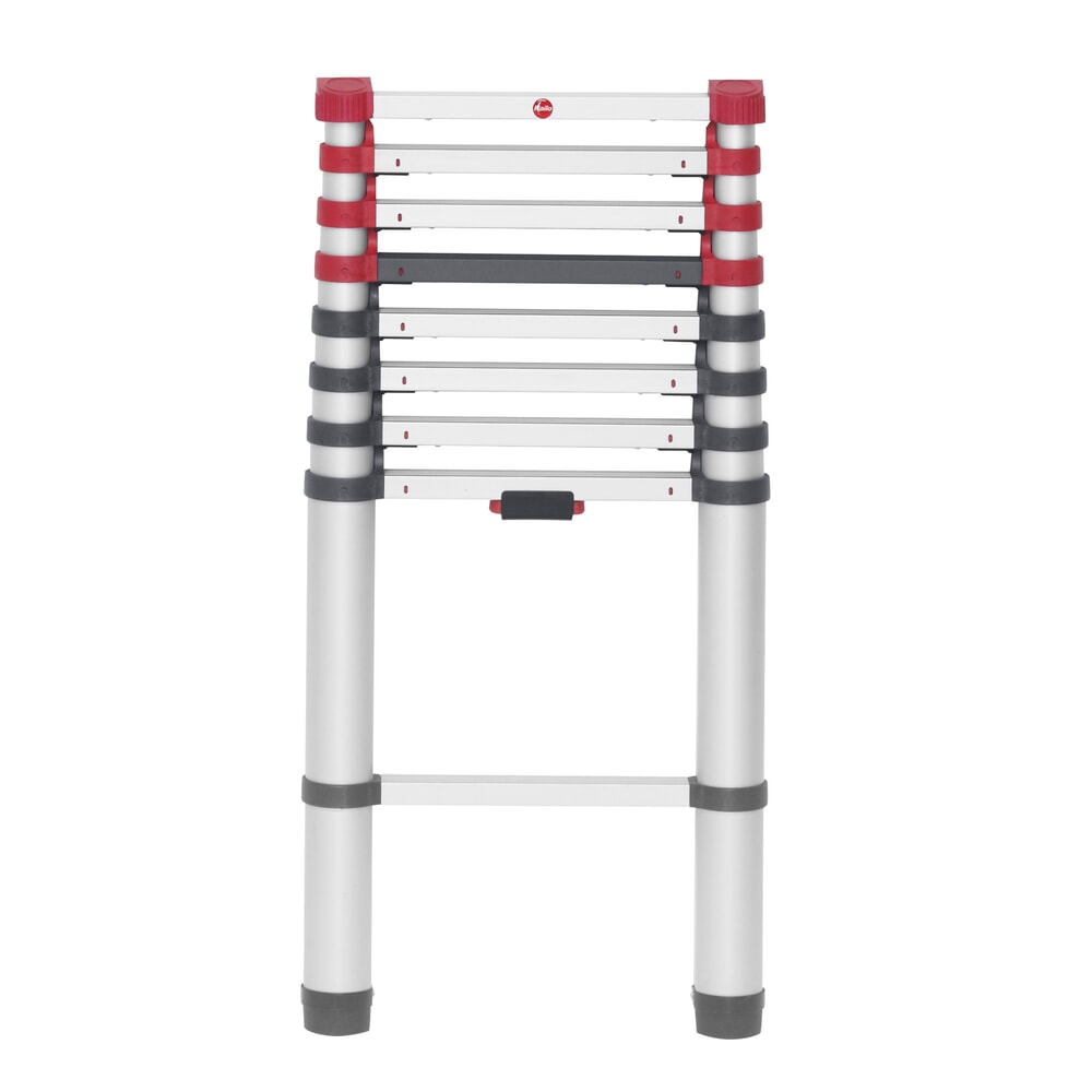 N° de l'image du produit 2 : Hailo FlexLine, échelle télescopique de sécurité en aluminium, 9 échelons