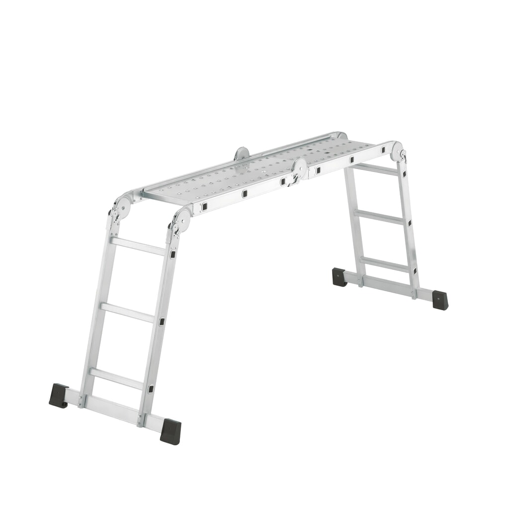 Illustration du produit: Hailo M60, échelle universelle en aluminium, 4x3 échelons