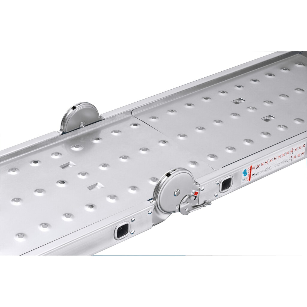 Hailo M60, échelle universelle en aluminium, 4x3 échelons N° de l'image du produit 5 : Hailo M60, échelle universelle en aluminium, 4x3 échelons