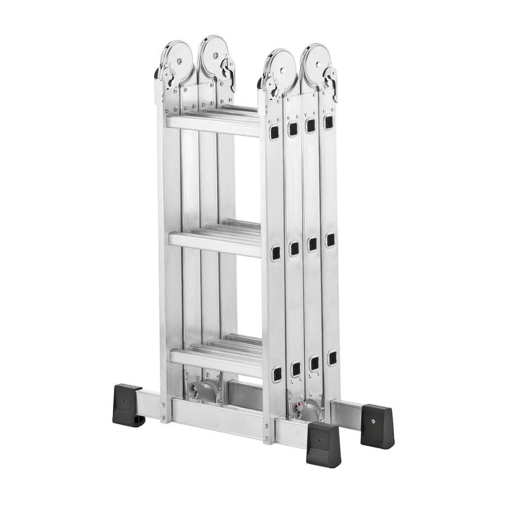 Hailo M60, échelle universelle en aluminium, 4x3 échelons N° de l'image du produit 7 : Hailo M60, échelle universelle en aluminium, 4x3 échelons