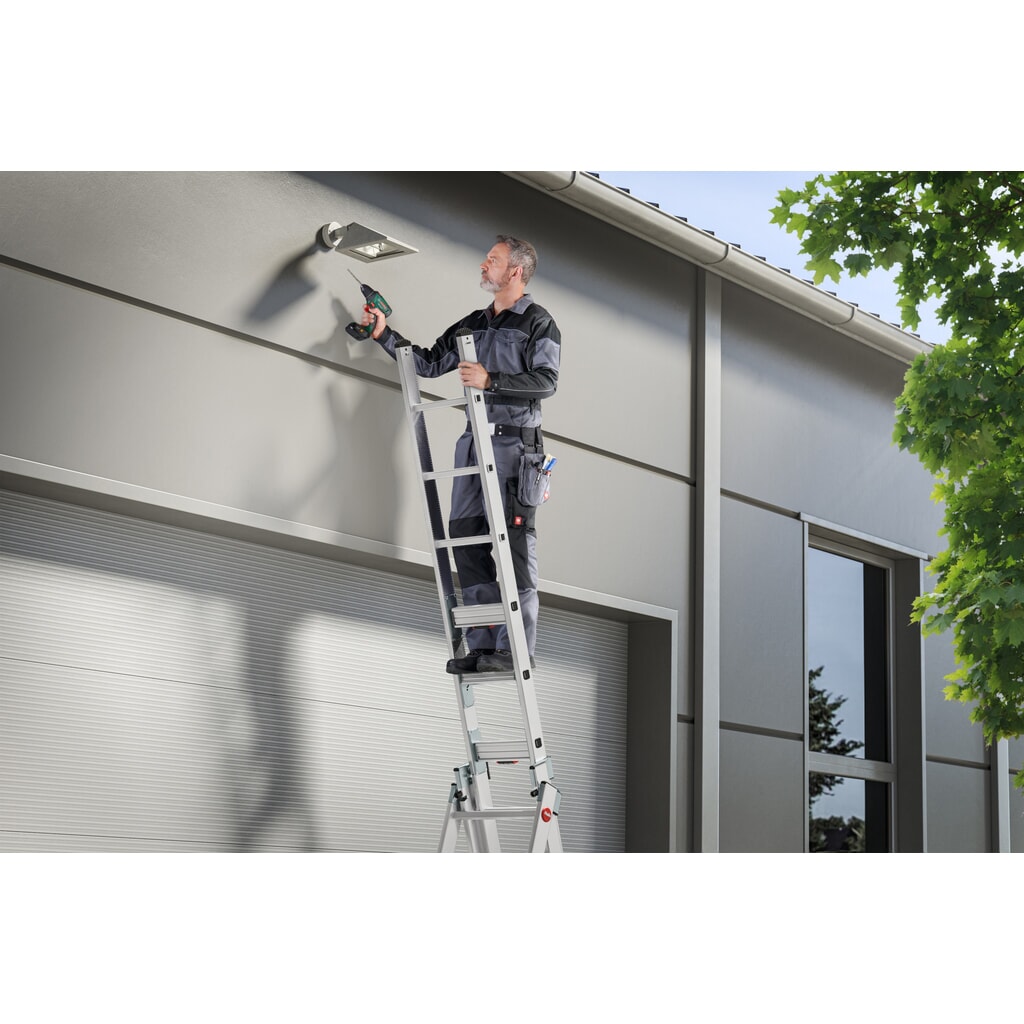 N° de l'image du produit 5 : Hailo S120 Pro, échelle multi-usages en 3 parties, 3 x 12 échelons