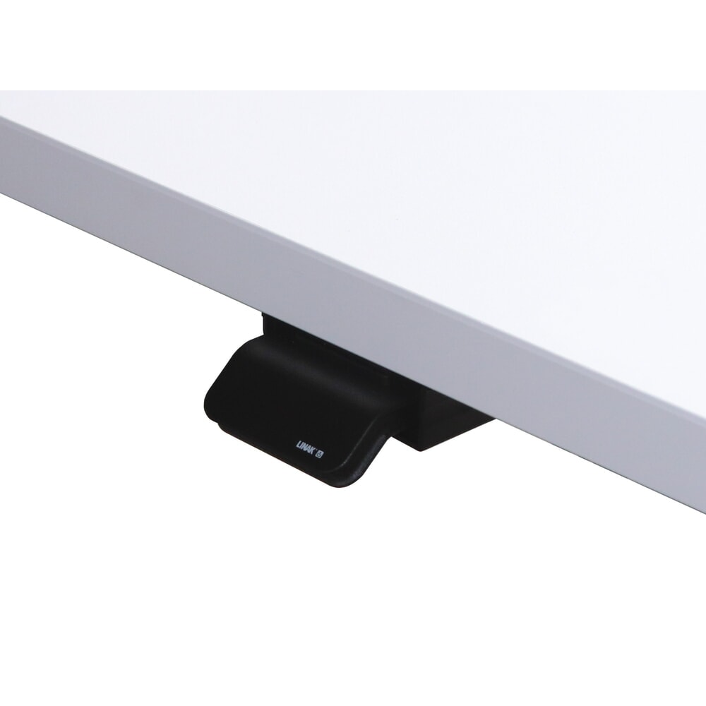 N° de l'image du produit 7 : Hammerbacher bureau, réglable en hauteur, l x P 1 600 x 800 mm, blanc