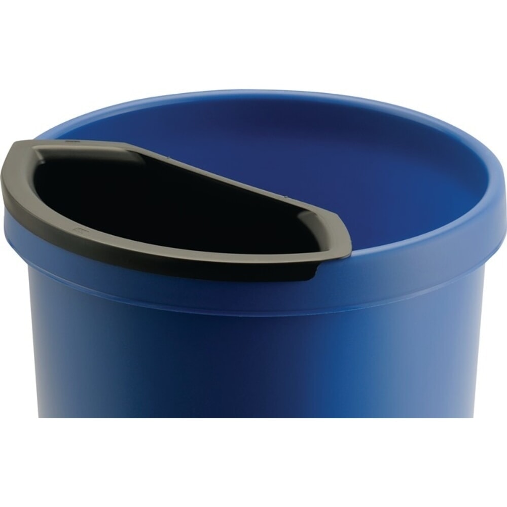 N° de l'image du produit 2 : helit Abfalleinsatz, passend für Papierkorb 30 l, Kunststoff schwarz 6 l