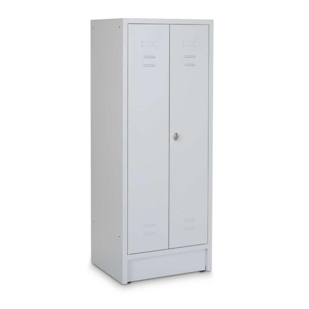 HEMMDAL Armoire à produits de nettoyage HPZ-1, serrure à cylindre, HxlxP 1 800 x 600 x 500 mm, gris clair Illustration du produit: HEMMDAL Armoire à produits de nettoyage HPZ-1, serrure à cylindre, HxlxP 1 800 x 600 x 500 mm, gris clair