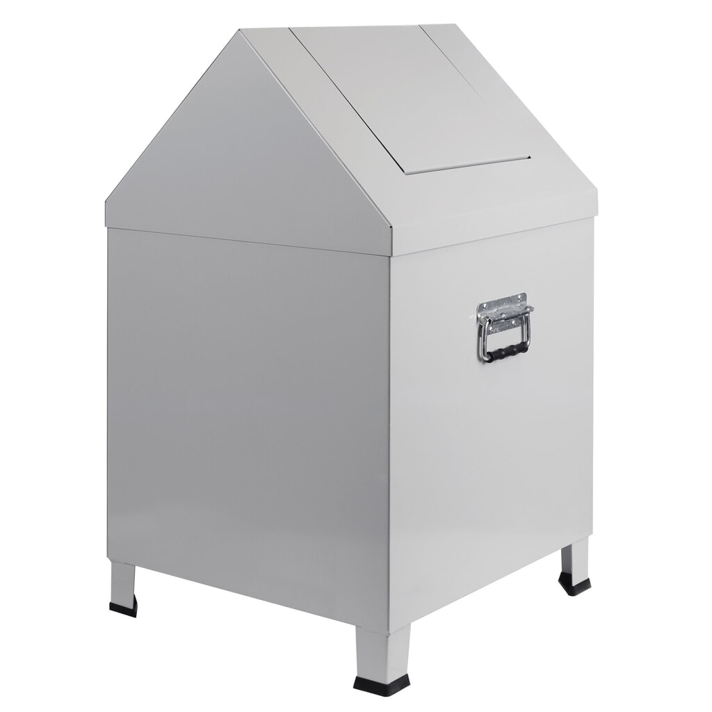 HEMMDAL Caisse à bourre de laine, HxlxP 680 x 400 x 400 mm, gris clair N° de l'image du produit 2 : HEMMDAL Caisse à bourre de laine, HxlxP 680 x 400 x 400 mm, gris clair