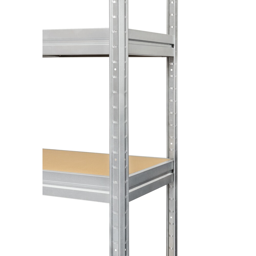 N° de l'image du produit 2 : HEMMDAL Rayonnage grande portée, système enfichable, charge par tablette 600 kg, galvanisé, HxlxP 1 770 x 1 600 x 450 mm