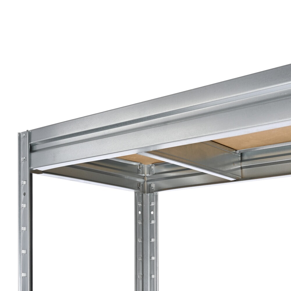 N° de l'image du produit 7 : HEMMDAL Rayonnage grande portée, système enfichable, charge par tablette 600 kg, galvanisé, HxlxP 1 770 x 1 600 x 450 mm