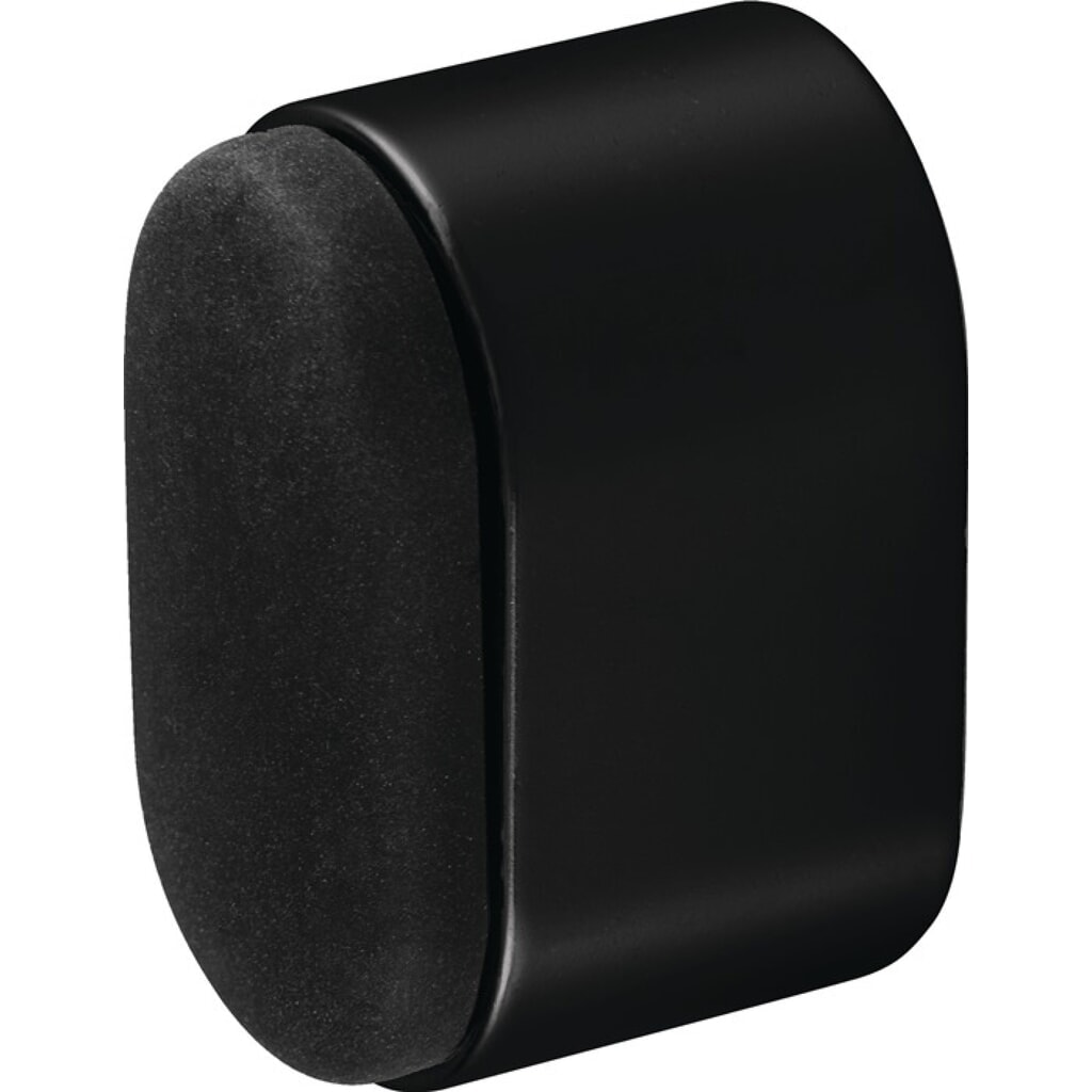 Illustration du produit: HERMETA Wandtürpuffer 4700 / 4702 / 4704, Länge 25 mm, Aluminium schwarz eloxiert