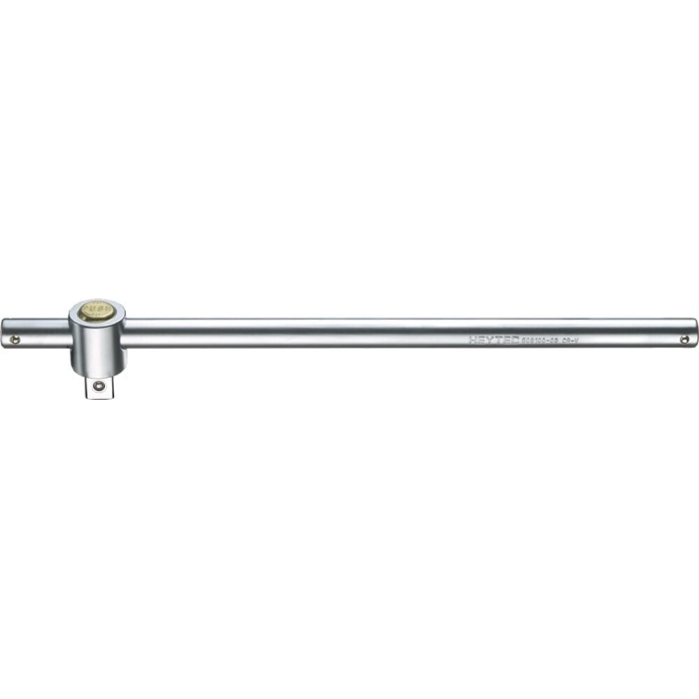 Illustration du produit: HEYTEC Quergriff mit Gleitstück 508100-03, Länge 455 mm, 3/4 ″
