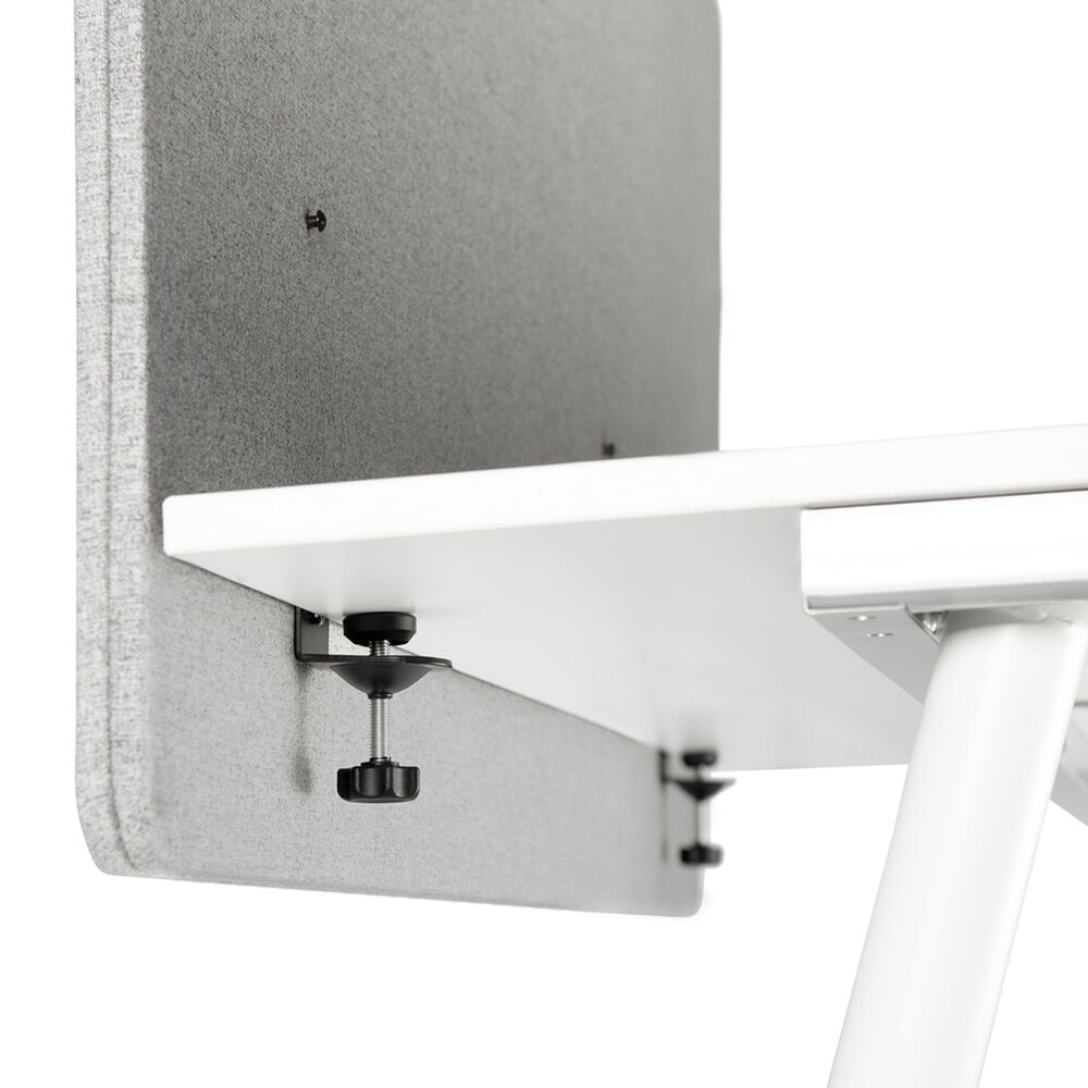 N° de l'image du produit 5 : Paroi de séparation acoustique de bureau hjh OFFICE FLEXMIUT D 120 cm, gris clair