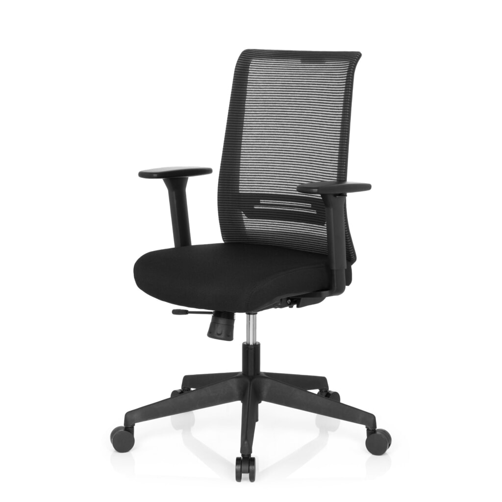 N° de l'image du produit 9 : hjh OFFICE Bürostuhl / Drehstuhl CONISTON Stoff/Netzstoff, schwarz