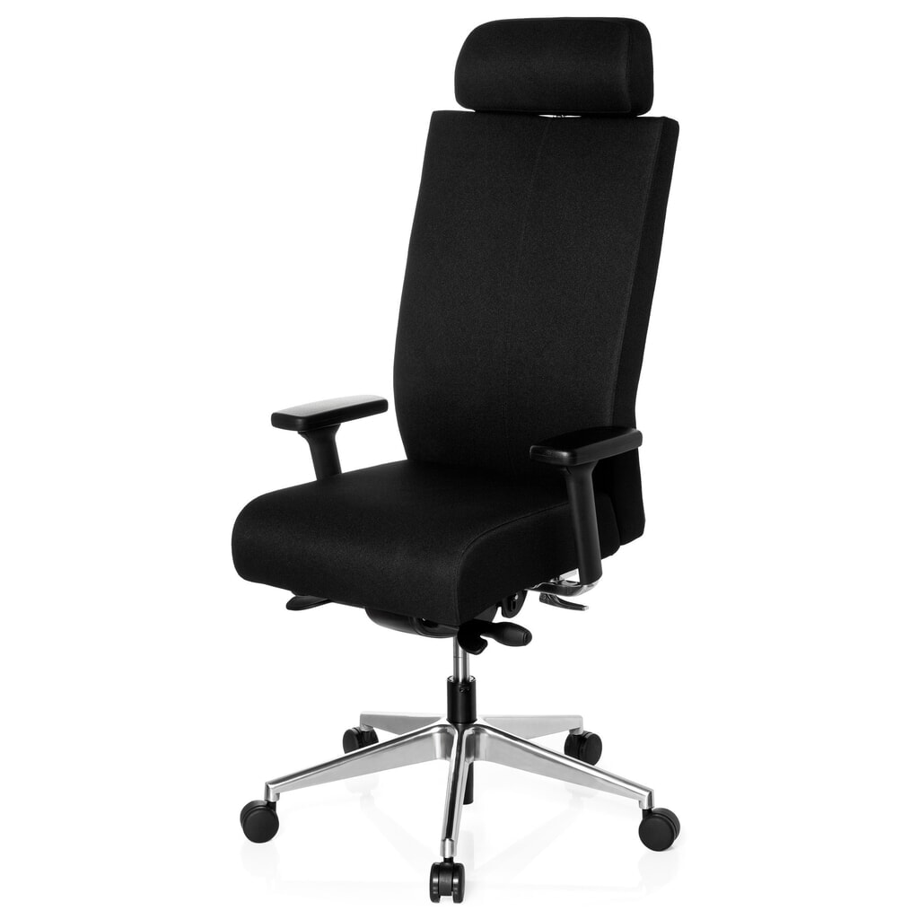 Siège de bureau / siège pivotant hjh OFFICE PRO-TEC XXL tissu, noir N° de l'image du produit 11 : Siège de bureau / siège pivotant hjh OFFICE PRO-TEC XXL tissu, noir