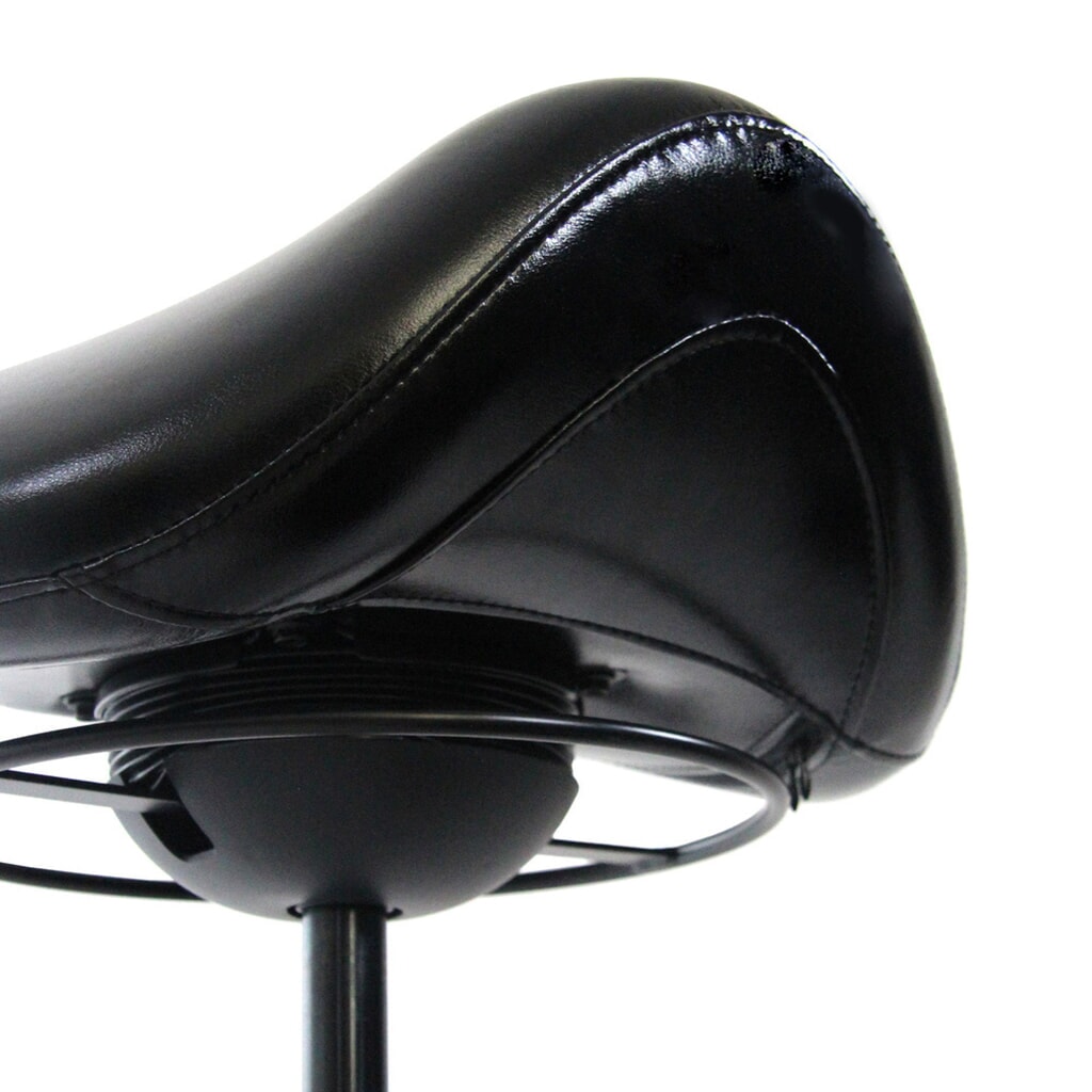 hjh OFFICE tabouret ergonomique / tabouret-selle ORTHO SIT PU similicuir, noir N° de l'image du produit 11 : hjh OFFICE tabouret ergonomique / tabouret-selle ORTHO SIT PU similicuir, noir