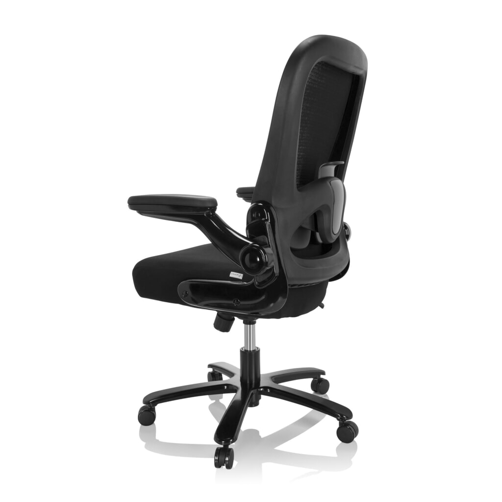 N° de l'image du produit 8 : hjh OFFICE Schwerlaststuhl / Büro INSTRUCTOR XXL SW I Sto Stoff/Netzstoff, schwarz