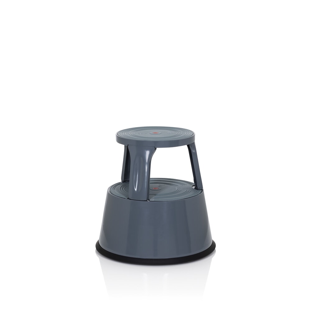 N° de l'image du produit 8 : Tabouret marchepied / tabouret à roulettes hjh OFFICE TIO-M II métal, plastique, gris foncé