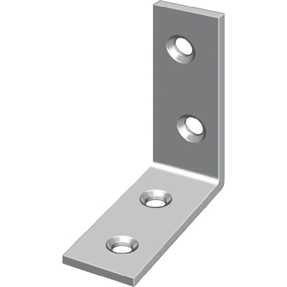 Illustration du produit: HOHAGE Stuhlwinkel Länge 20 mm, Eisen blau chromatiert, Breite 14 mm Stärke 2 mm
