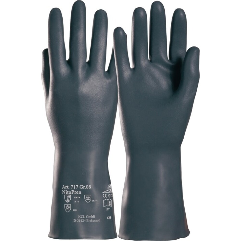 Illustration du produit: HONEYWELL Chemiehandschuh Nitopren 717 Gr.10
