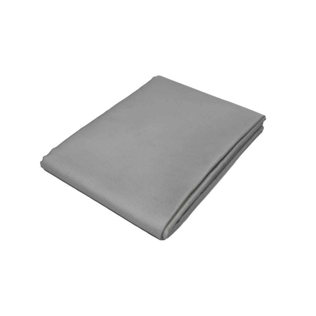 Bâche de protection thermique / contre les éclaboussures recouverte d’aluminium, 1 m x 1 m Illustration du produit: Bâche de protection thermique / contre les éclaboussures recouverte d’aluminium, 1 m x 1 m