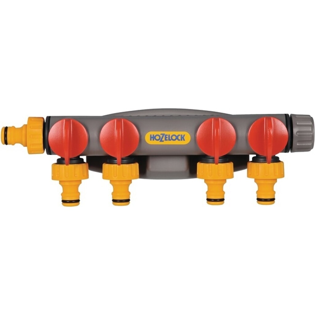 HOZELOCK 4-Wege-Hahnstück, PVC Illustration du produit: HOZELOCK 4-Wege-Hahnstück, PVC