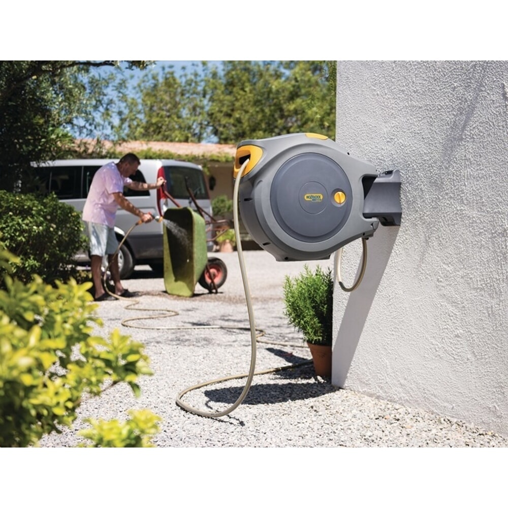 N° de l'image du produit 2 : HOZELOCK Wandschlauchhalter Auto Reel 30 Flowmax, Breite 66 cm