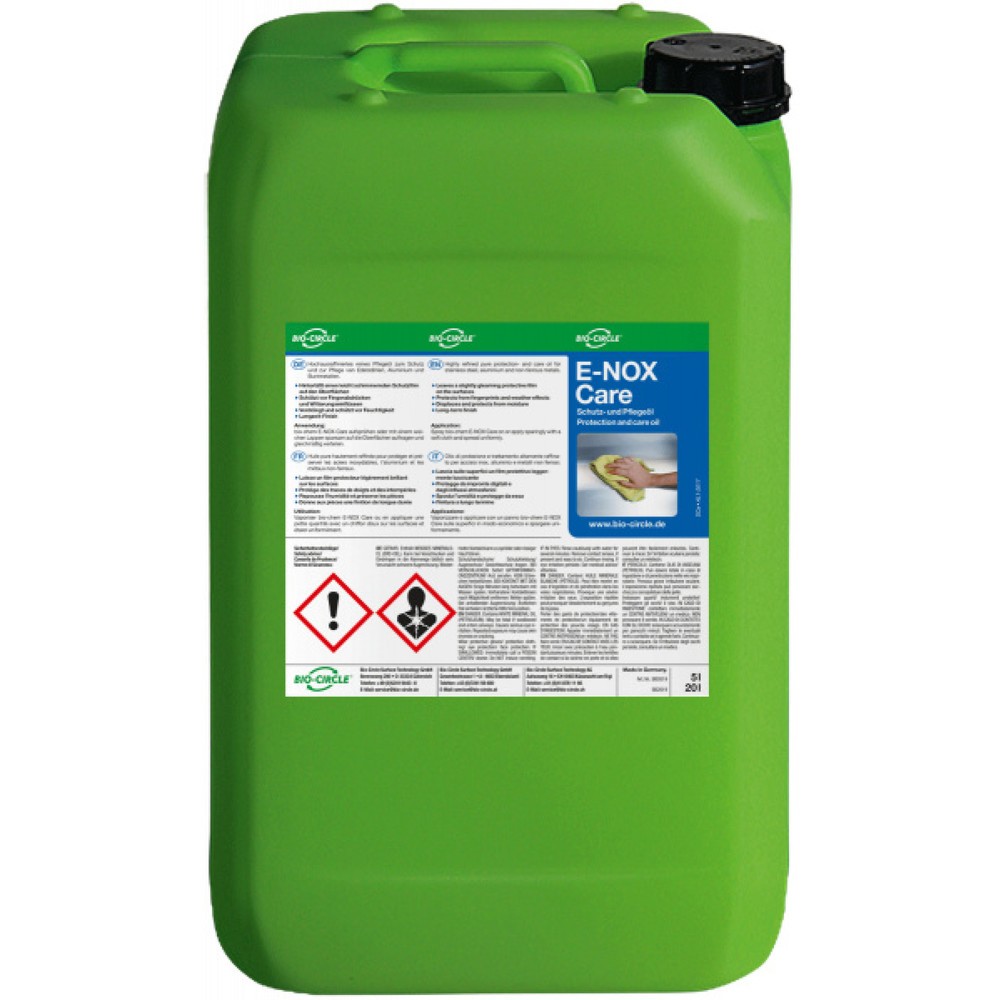 Illustration du produit: Huile d'entretien en acier inoxydable BIO-CIRCLE E-NOX Care Bidon 20L