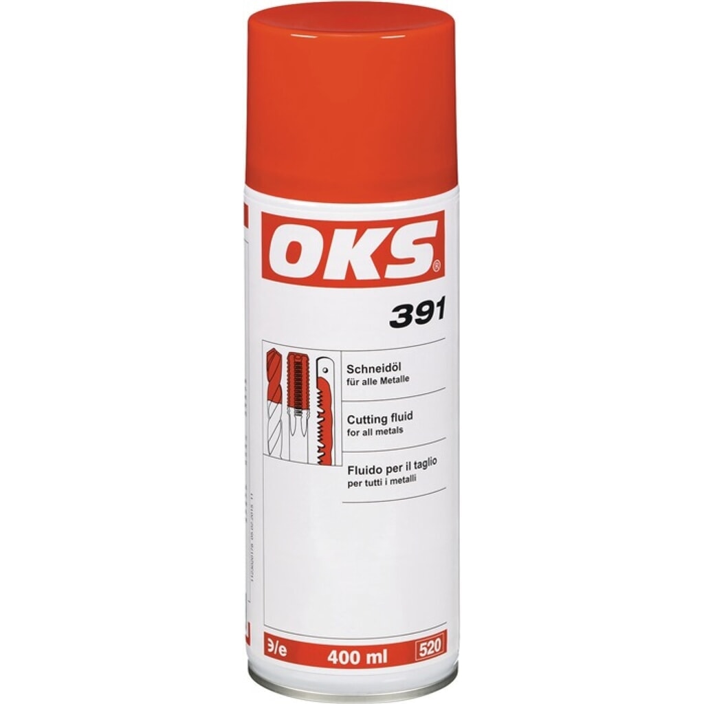 Huile de coupe 391 400 ml bombe aérosol OKS Illustration du produit: Huile de coupe 391 400 ml bombe aérosol OKS