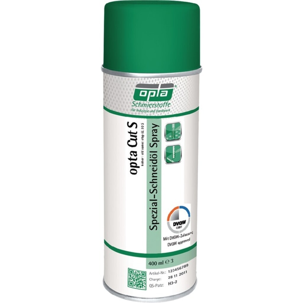 Huile de coupe spéciale Cut S DVGW 5 l DVGW bidon OPTA Illustration du produit: Huile de coupe spéciale Cut S DVGW 5 l DVGW bidon OPTA