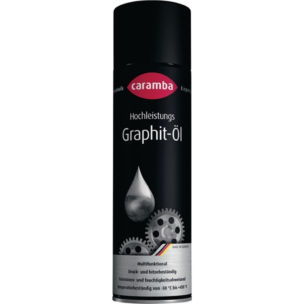Illustration du produit: Huile graphite haute performance 500 ml bombe aérosol CARAMBA