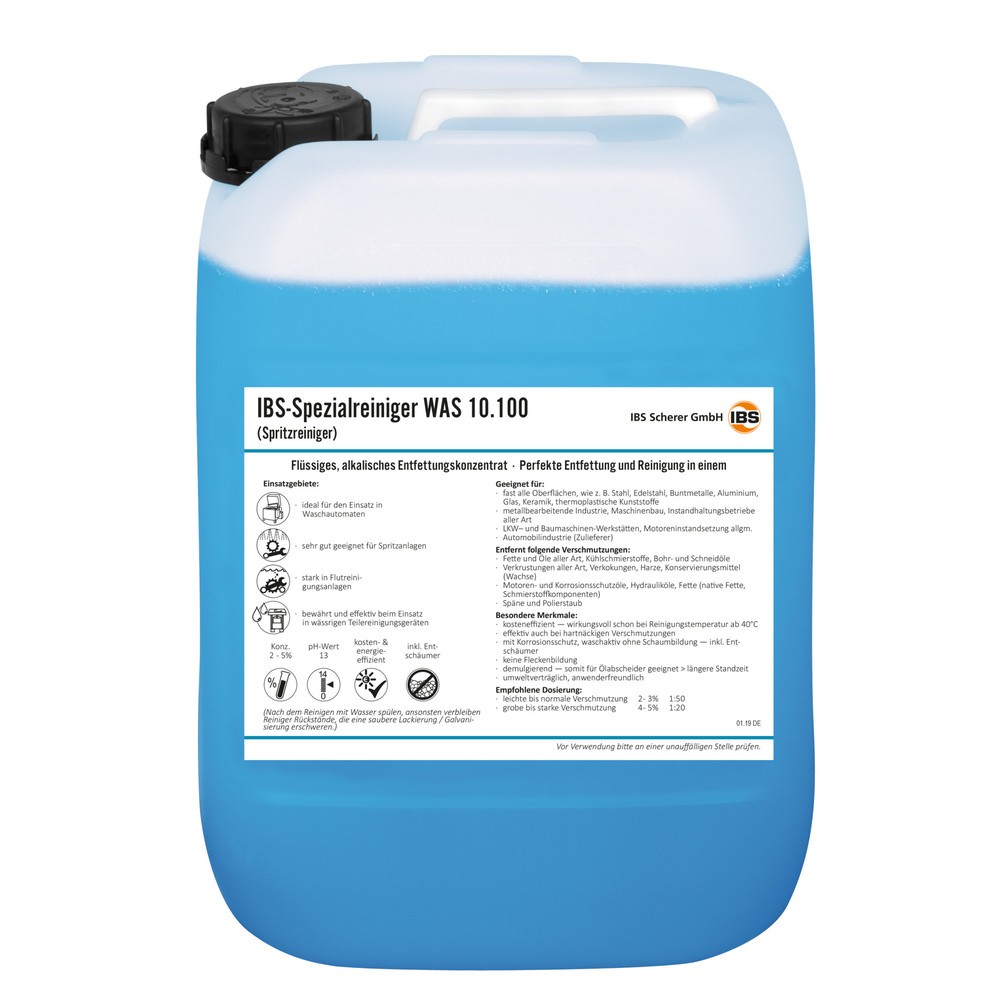Illustration du produit: Solvant à aspersion IBS WAS 10.100, 20 litres
