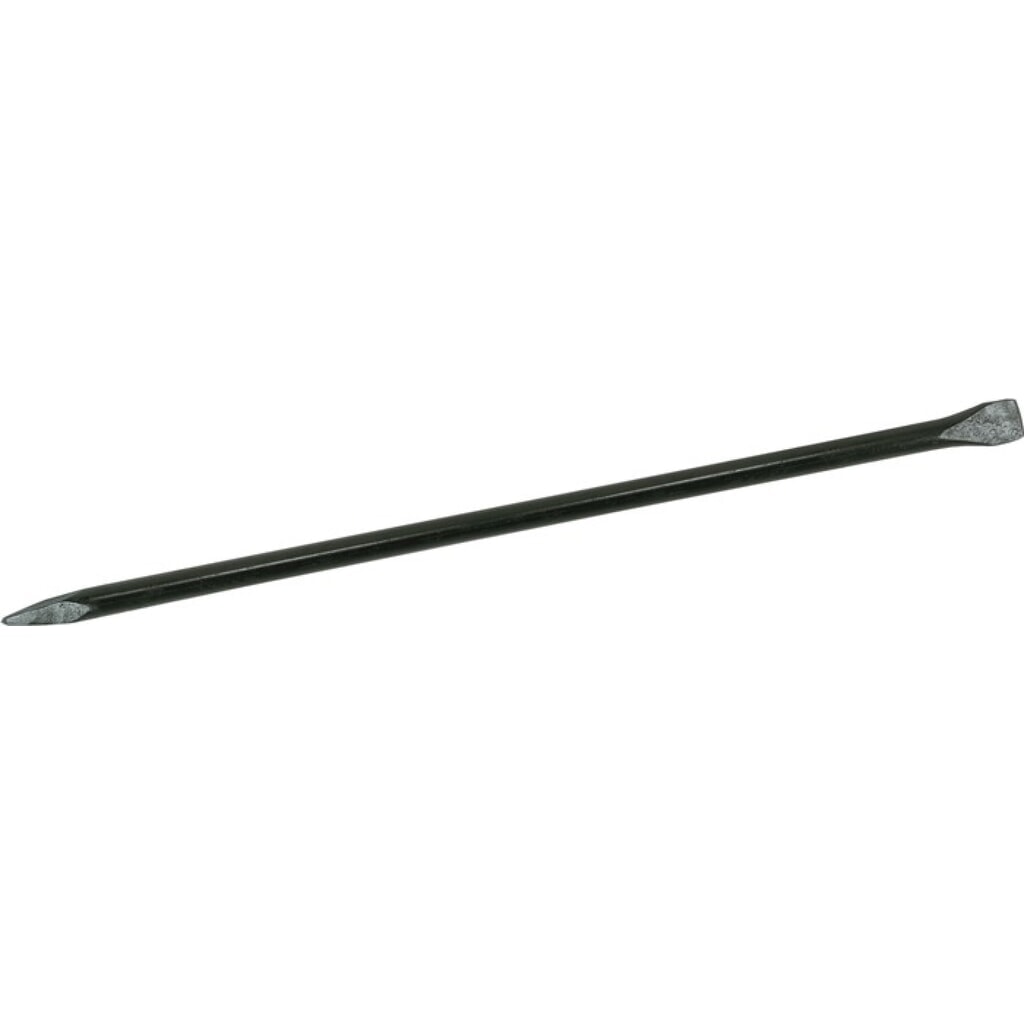 Illustration du produit: IDEAL Brechstange, mit Spitze und gerader Schneide, Länge 1250 mm Breite 30 mm Form rund, schwarz lackiert