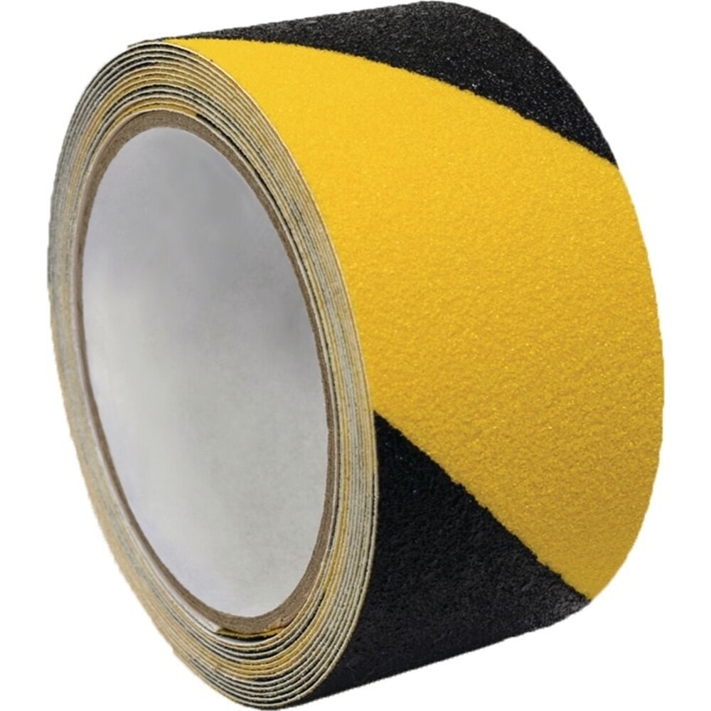 Illustration du produit: IKS Ruban adhésif antidérapant F5750, longueur 18 m, largeur 50 mm, noir / jaune