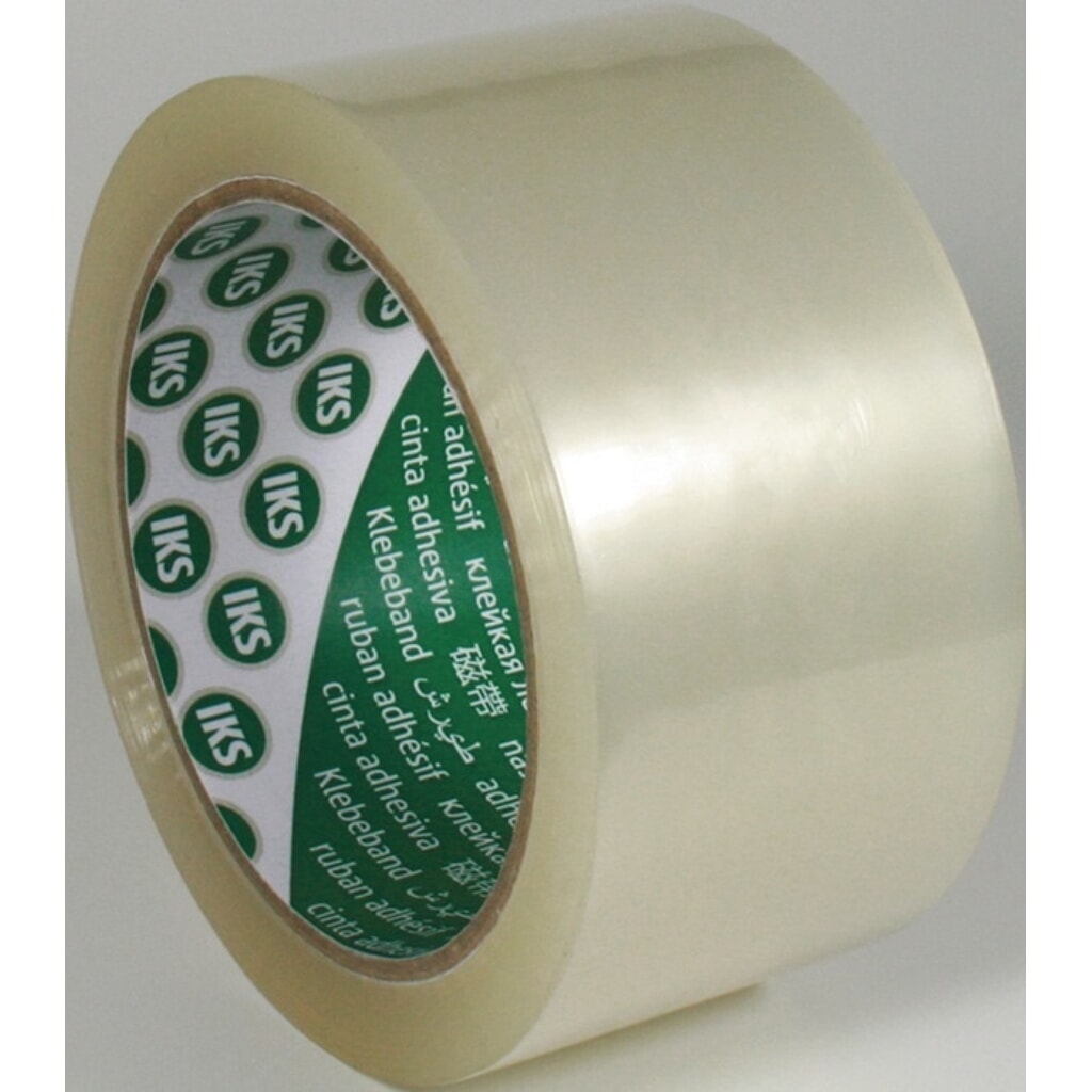 IKS Ruban adhésif d'emballage PP F29, longueur 66 m largeur 50 mm, incolore, rouleau Illustration du produit: IKS Ruban adhésif d'emballage PP F29, longueur 66 m largeur 50 mm, incolore, rouleau