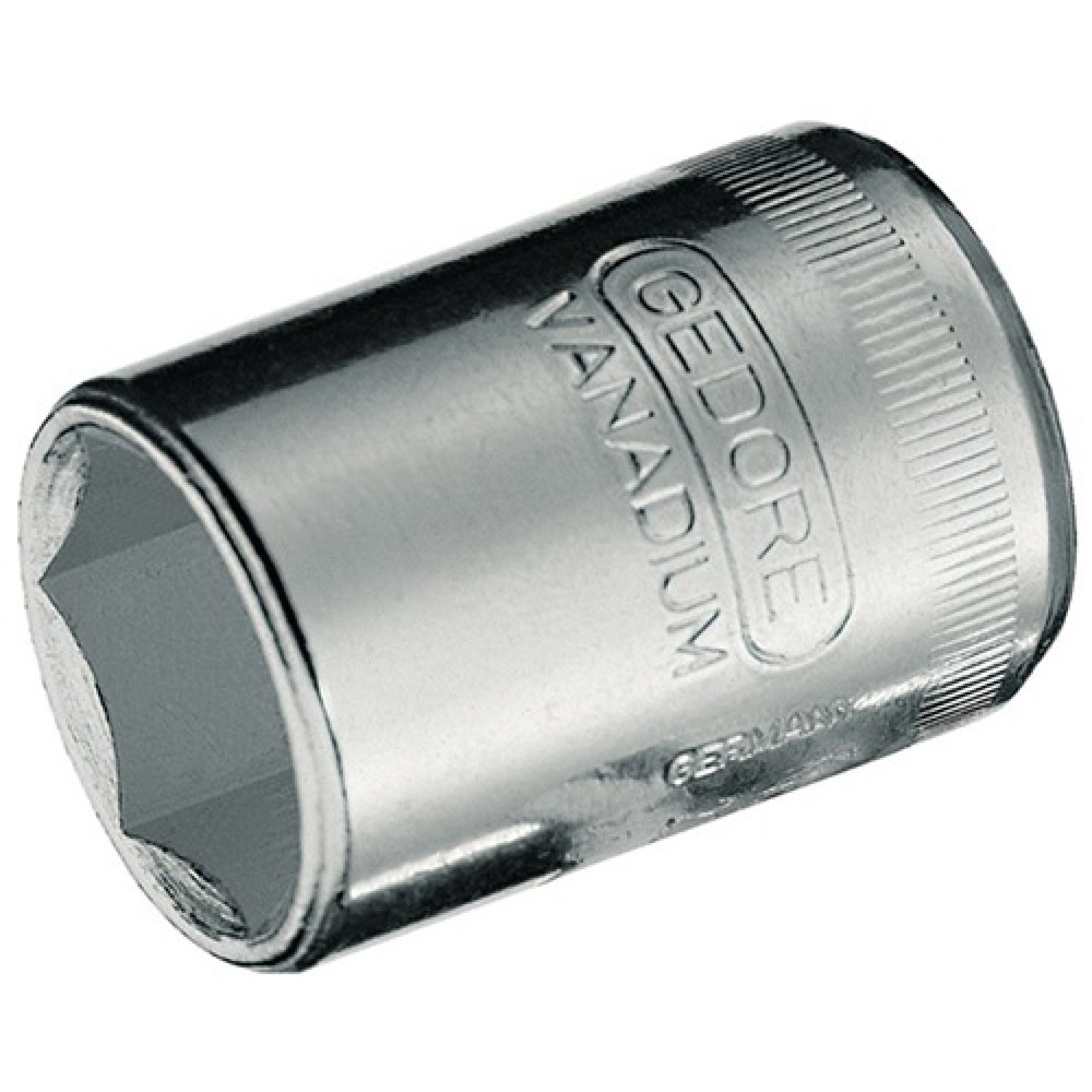 Illustration du produit: Jeu de clés à douille 20 1/4 po. 6 pans ouv. de clé 4 mm longueur 25 mm GEDORE
